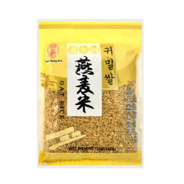 LAM SHENG KEE Taiwan 100% Natural Oat Rice 340g - Healthy Whole Grain Superfood for Cooking & Baking