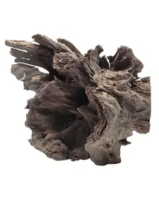 Medium Stumpwood Driftwood with Great Caves - 6-8" Natural Decor for Aquascaping & Terrariums - Perfect for Breeding Fish or Reptile Hide - Enhances Any Aquatic or Terrestrial Space