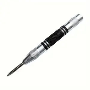 Auto Center Puncher Hole Marker Wood Metal Steel Spring Load Kerner Drill Locator Heavy Duty Punch Carpentry Automatic Hand Tool atooltour