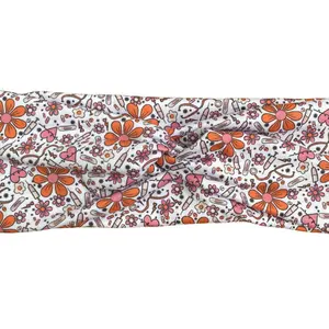 Retro Floral Medical Headband headbands