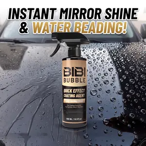 500ML Car Ceramic Coating Spray – Quick Shine Mirror Gloss Finish, Hydrophobic Water Repellent Protection, Long-Lasting Paint Care for Cars, Trucks & Motorcycles