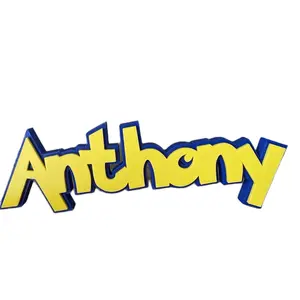 Personalized Name Plate | Pokemon Inspired Sign | Custom Game Room Sign | Fan Gift | Kid's Room | 3D printed Decor
