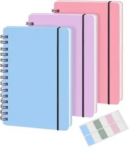 3 Pack Small Pocket Spiral Notebook, 3.5X5.5 Inches, 7Mm Lined Pages, 80 Sheets/160 Pages 100Gsm Thick Paper KTOJOY
