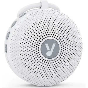 Portable Sound Machine, White Noise Machine for Adult with 21 Natural Soothing Sound, Memory Function, Powerful Battery & 32 Levels of Volume, Noise Canceling for Sleeping, Sleep Sound Timer Therapy