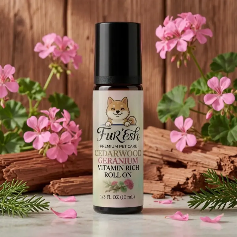 FUR'ESH Cedarwood + Geranium Vitamin-Enriched Oil Roll-On