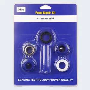 248212 Pump Repair Packing Kit for 695 795 Linelazer 3900 Airless Paint Sprayers, Essential Maintenance Accessory, Durable Replacement Parts, Paint Sprayer Accessories