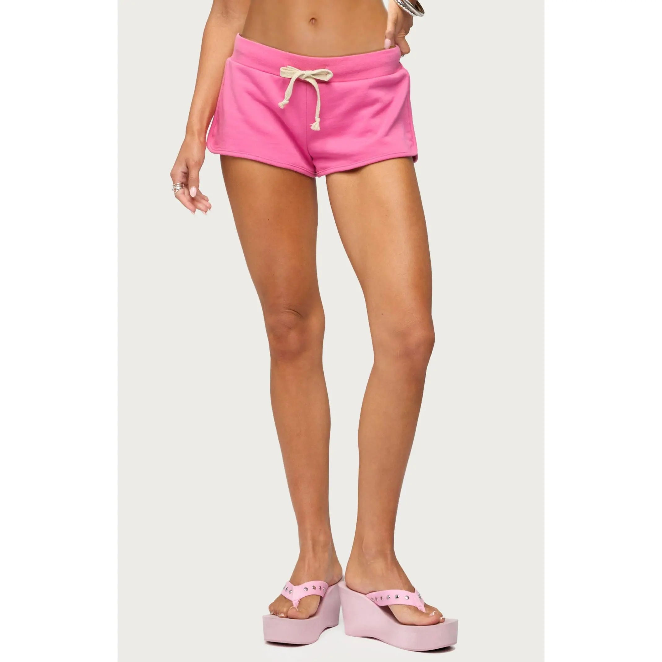 Edikted Women's Celiah French Terry Shorts