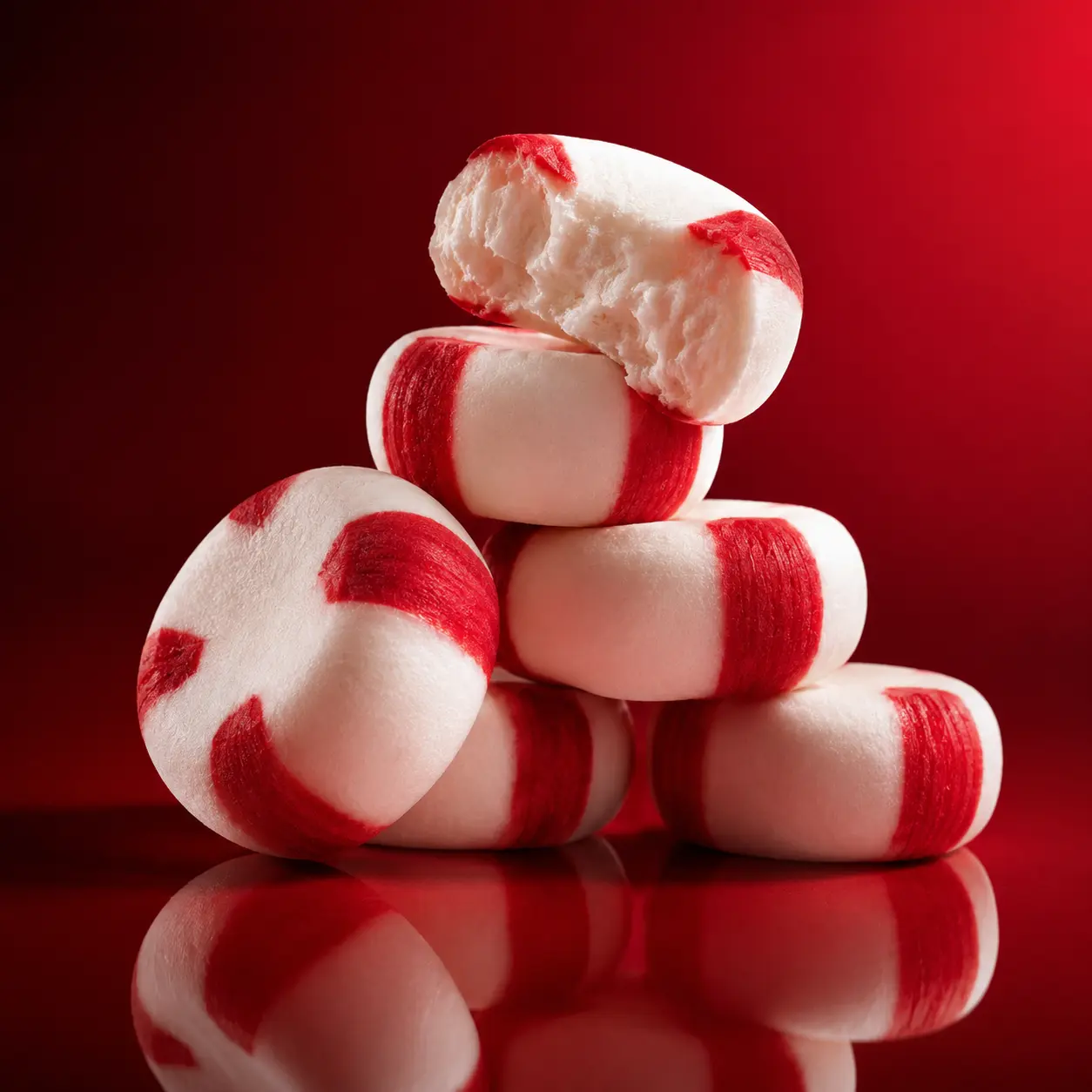 Soft Peppermint Puffs