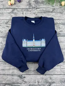 Georgetown University Embroidered Sweatshirt/Hoodie
