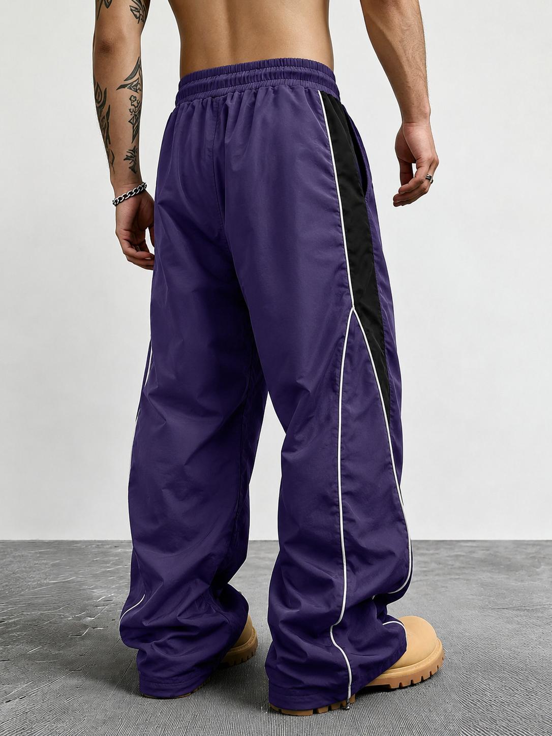 Men's colorblock pants
