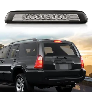 Nilight Third Brake Light Tail High Mount 3rd Stop Lights Smoked Lens Compatible with Toyota 4Runner 2003 2004 2005 2006 2007 2008 2009 Non-Spoiler Version Van SUV Rear Center Cab Lamp
