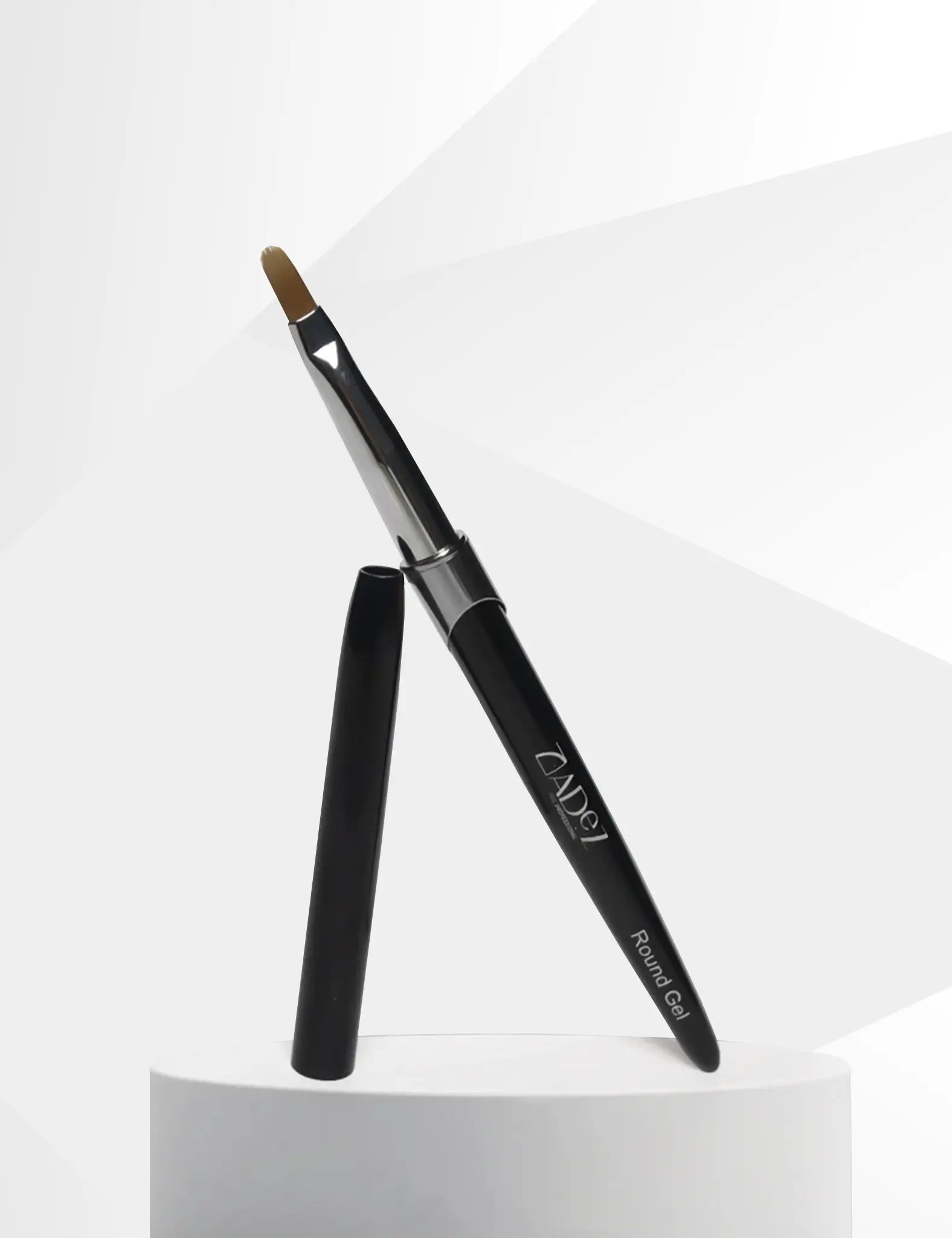 Round Gel Brush BLACK EDITION