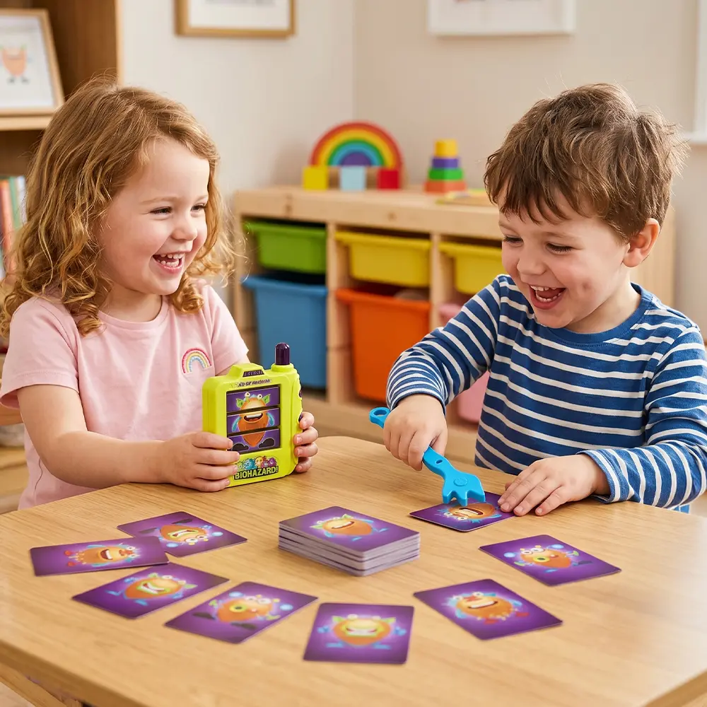 Monster Swat A Matching Tabletop Board Game - Fast-Action Monster Cards, Interactive Game for Kids, Tabletop Board Games