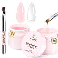 2Pcs 1.06 oz Clear & Jelly Pink