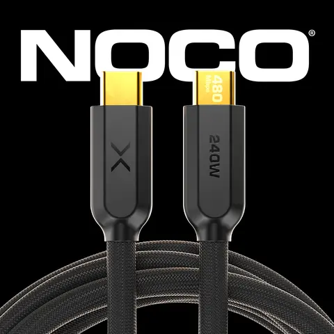 NOCO XGrid XC3: 10 Foot – 240W USB-C to USB-C Cable – USB-IF Certified, E-Marker Chip, 480Mbps Data