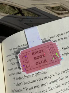 Genre Book Club Magnetic Bookmarks | Handmade Holographic Reader Bookmarks
