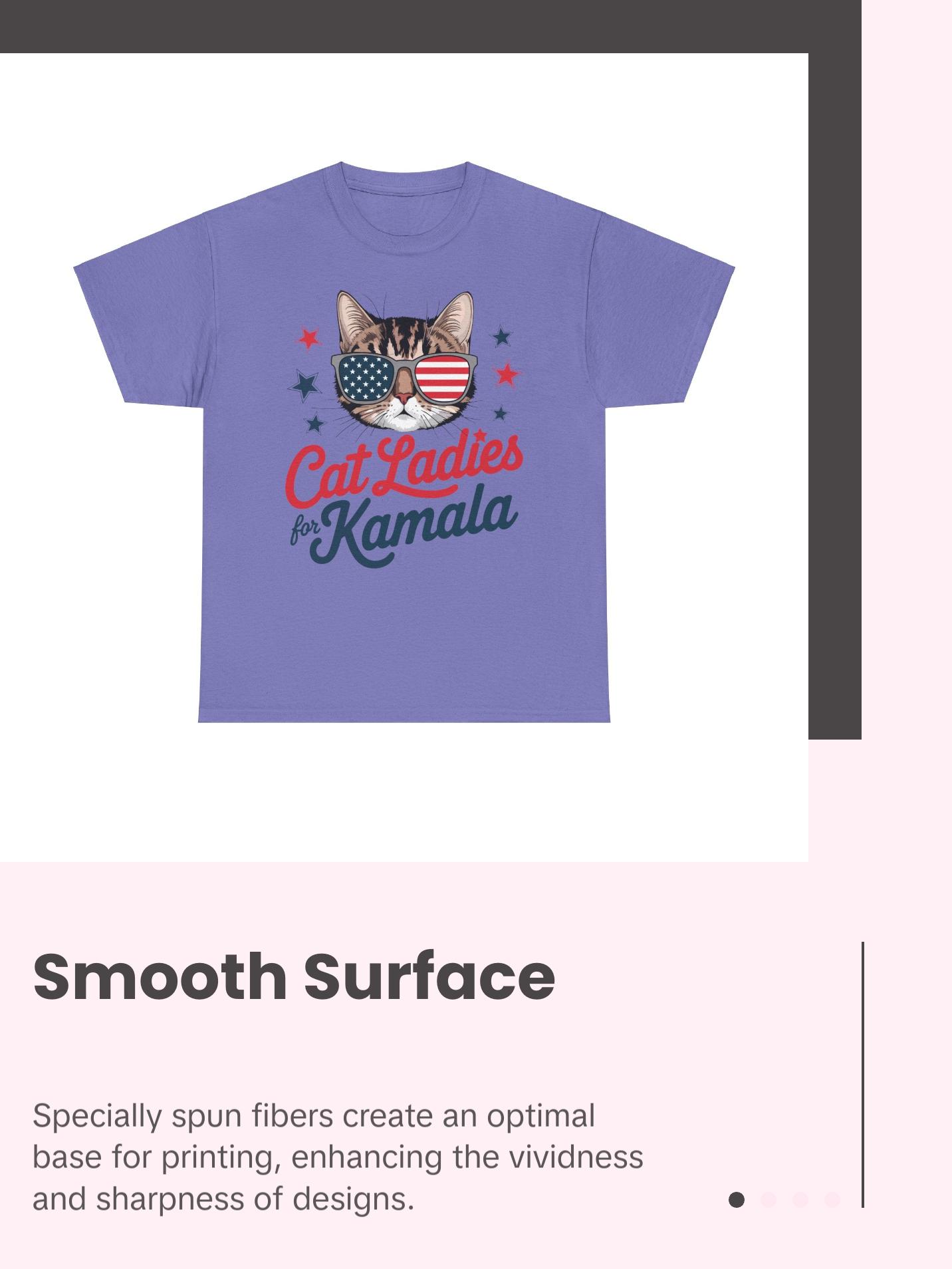 Cat Ladies for Kamala - Unisex Heavy Cotton Tee