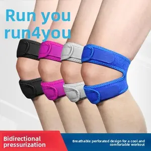 Unisex Breathable Patella Support Belt - AdjustableHoneycomb Design, Fitness Knee Stabilizer patellaband basketball gear
