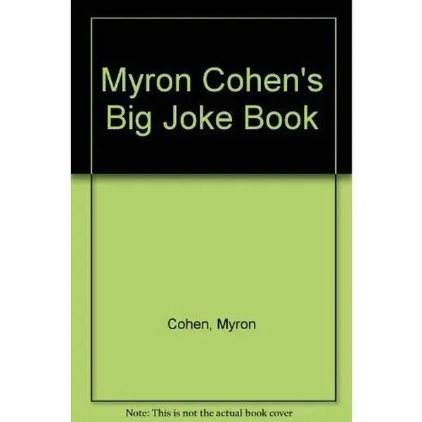 USED-Myron Cohen's Big Joke Book by Myron Cohen (Paperback)