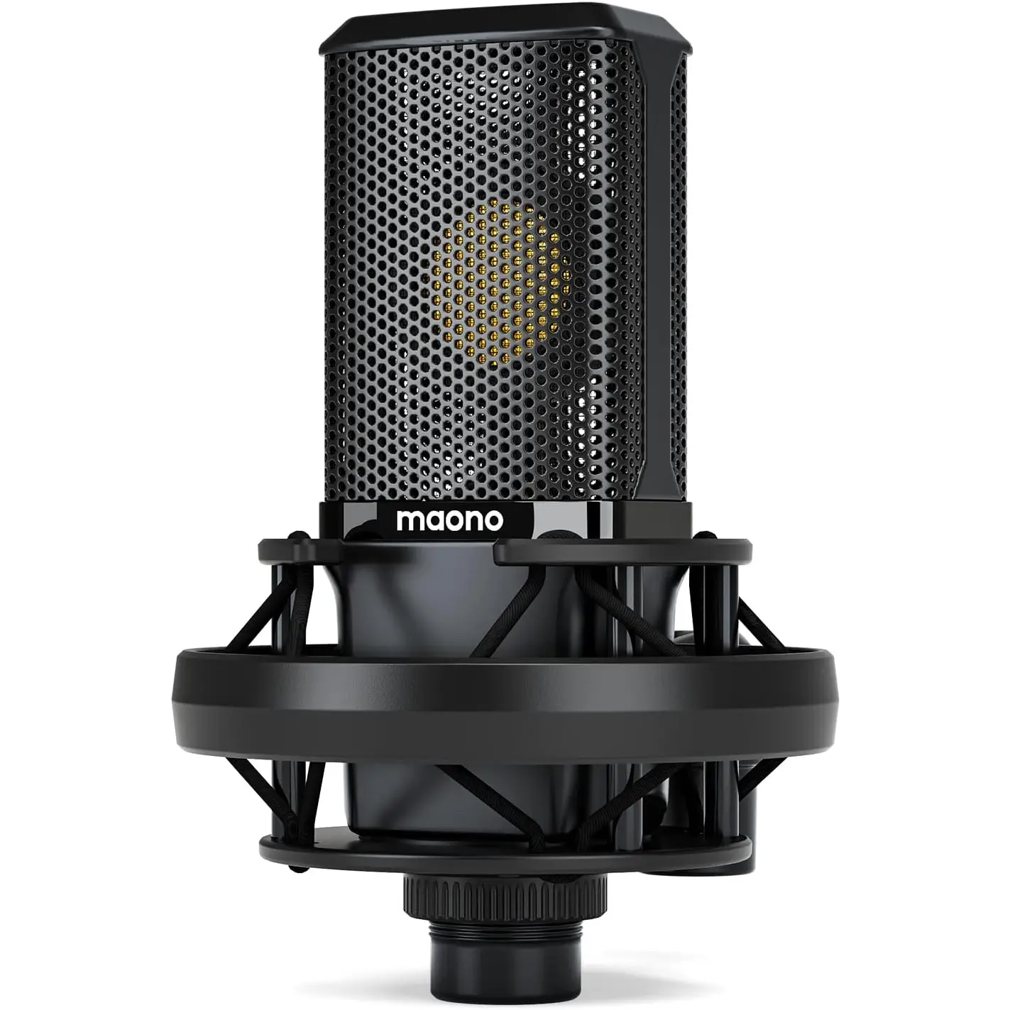 MAONO PM500 XLR Condenser Microphone, 34Mm Large Diaphragm for Studio Vocal