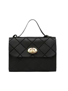 Fashion Quilted Pattern Pu Leather Crossbody Bag, Casual Solid Color Shoulder Bag for Women, Trendy Versatile High-quality Daily Commuting Bag, Flap Crossbody Purse
