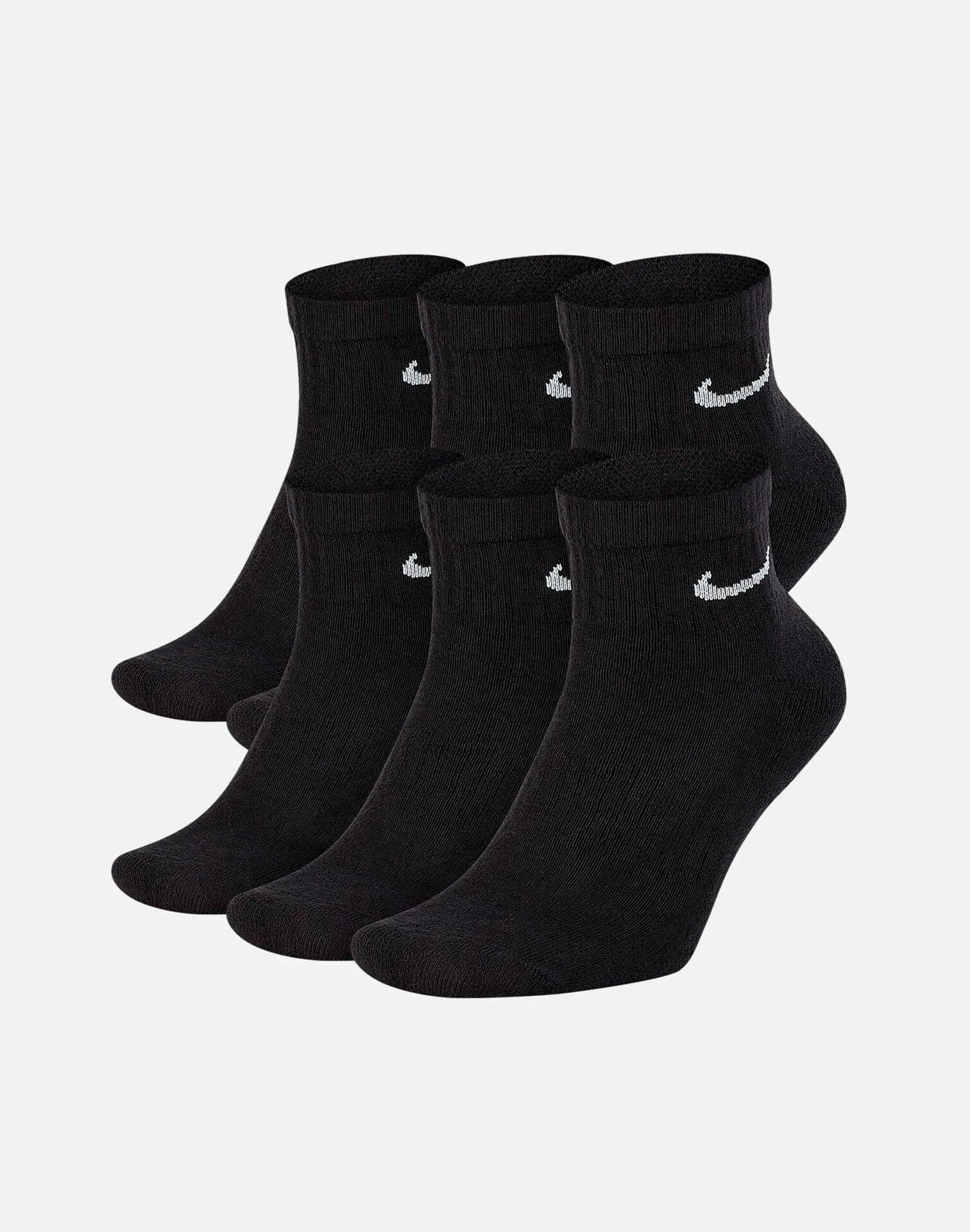 Mens Nike 6-Pack Everyday Cushioned Training Ankle Socks