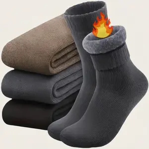 Merino Wool Socks Mens, Thick Warm Winter Socks, Hiking Outdoors  Socks Soft Casual Socks for Men, Unisex Thermal Socks