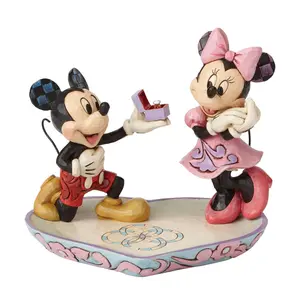 Enesco Disney Traditions Mickey & Minnie Ring Dish