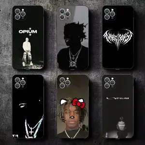 Ken Carson Teen X Phone Case For iPhone 17 Pro Max Air,16,15,14,13,12,11,Plus,Pro Max,XS,X,XR,SE,Mini,8,7 & Samsung Galaxy S25 Ultra S24 S23 S22 S21 Plus Soft Silicone Black Cover