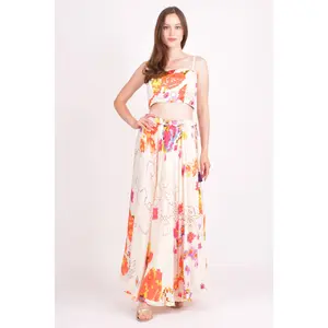 Zaria Floral Two-Piece Set