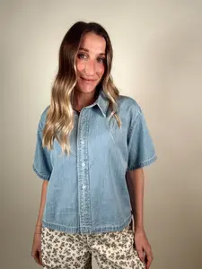 Devin Denim Top