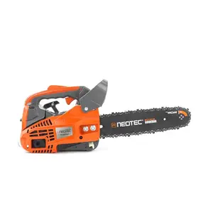 NEOTEC 25.4CC 12" 2-Stroke Gas Chainsaw,  Gasoline Powered Chain Saw, Handheld Portable Petrol Chainsaws for Tree Wood Branch