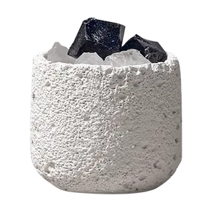 SONG CHAO Cold Mountain Series Aroma Diffuser Stone Set - Premium Fragrance Gift with Container, Crystal Stones, and Essential Oil - Moonlight Osmanthus