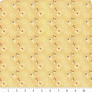 Always in Season Yellow Criss-Cross By Riley Blake