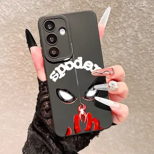 Phone Case with Creative Spider-Man Pattern, Compatible with iPhone 11/12/13/14/15/16 Series, Durable Protective Cover