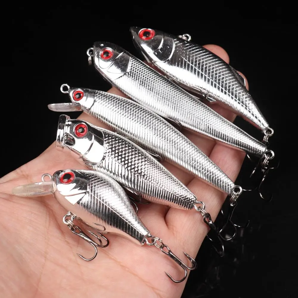 Artificial Fishing Lure (5 Counts/set), Fishing Lure Kit, Simulation Fishing Lure with Hook, Saltwater Fishing Lures, Outdoor Fishing Accessories for Fishing Enthusiasts, Fishing Gear, Fishing Tackle, Fishing Equipment