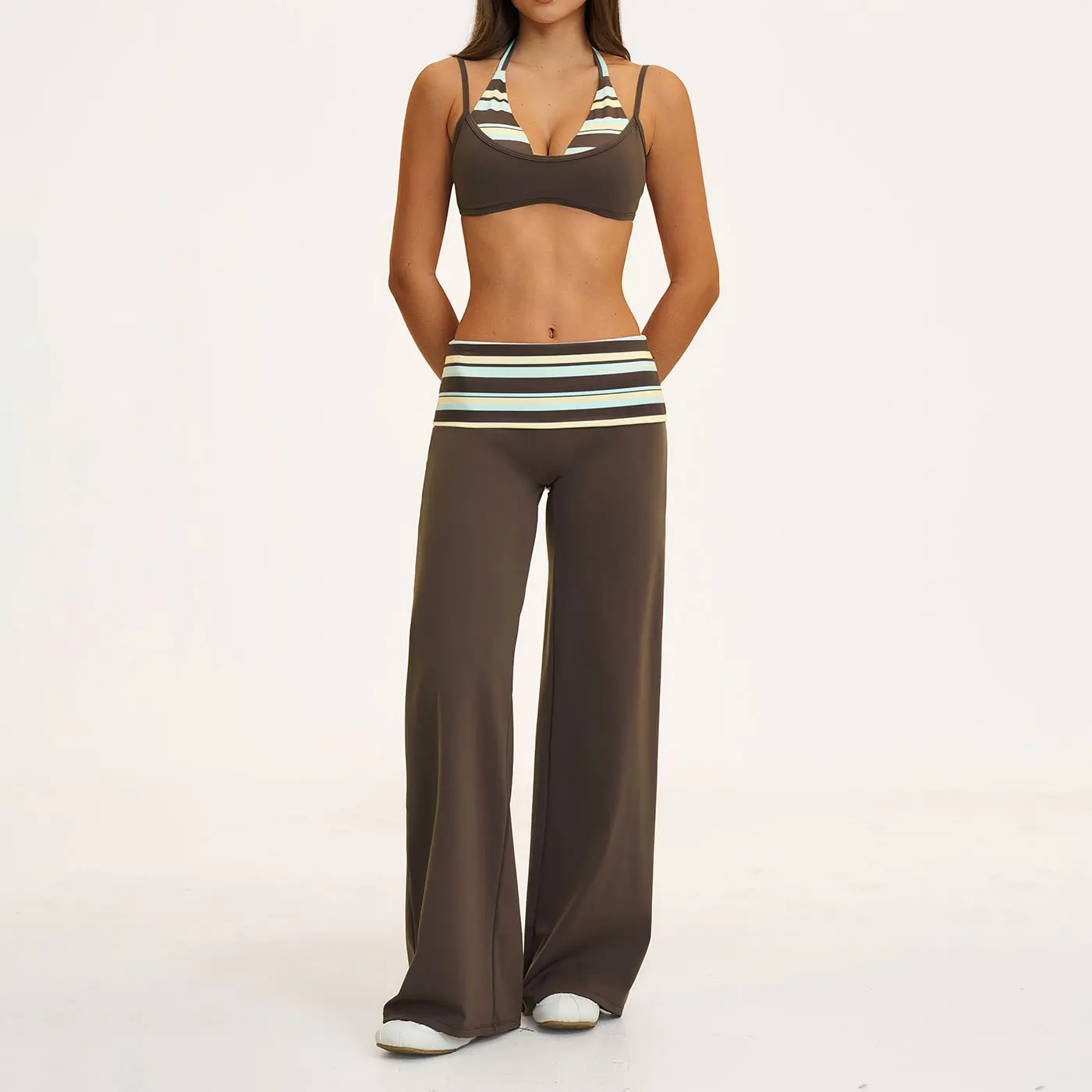 Brown stripes