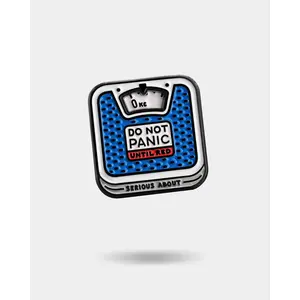 PANIC SCALE, spinning enamel pin PANIC SCALE, spinning enamel pin