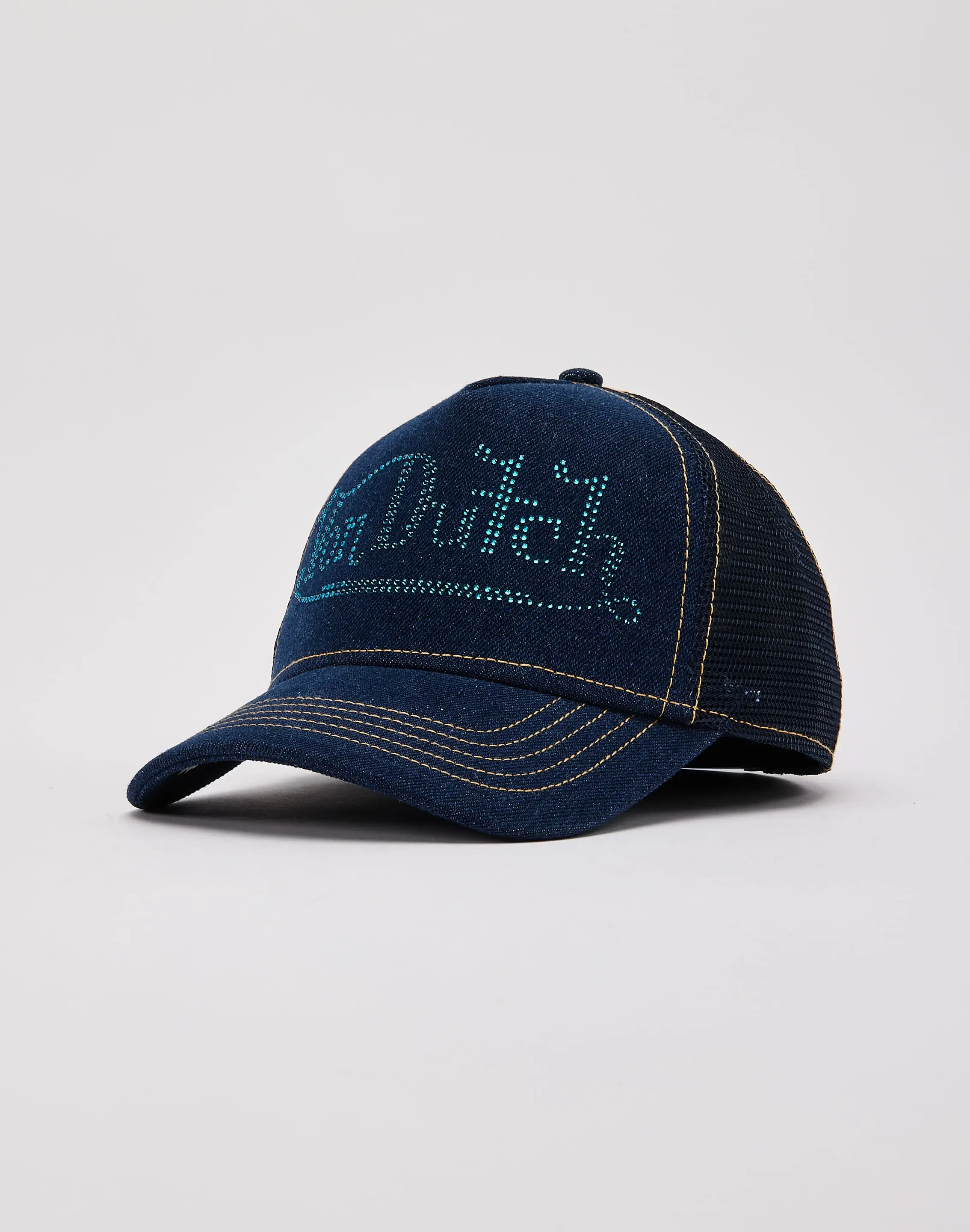 Womens Von Dutch Bling Trucker Hat Womens Von Dutch Bling Trucker Hat
