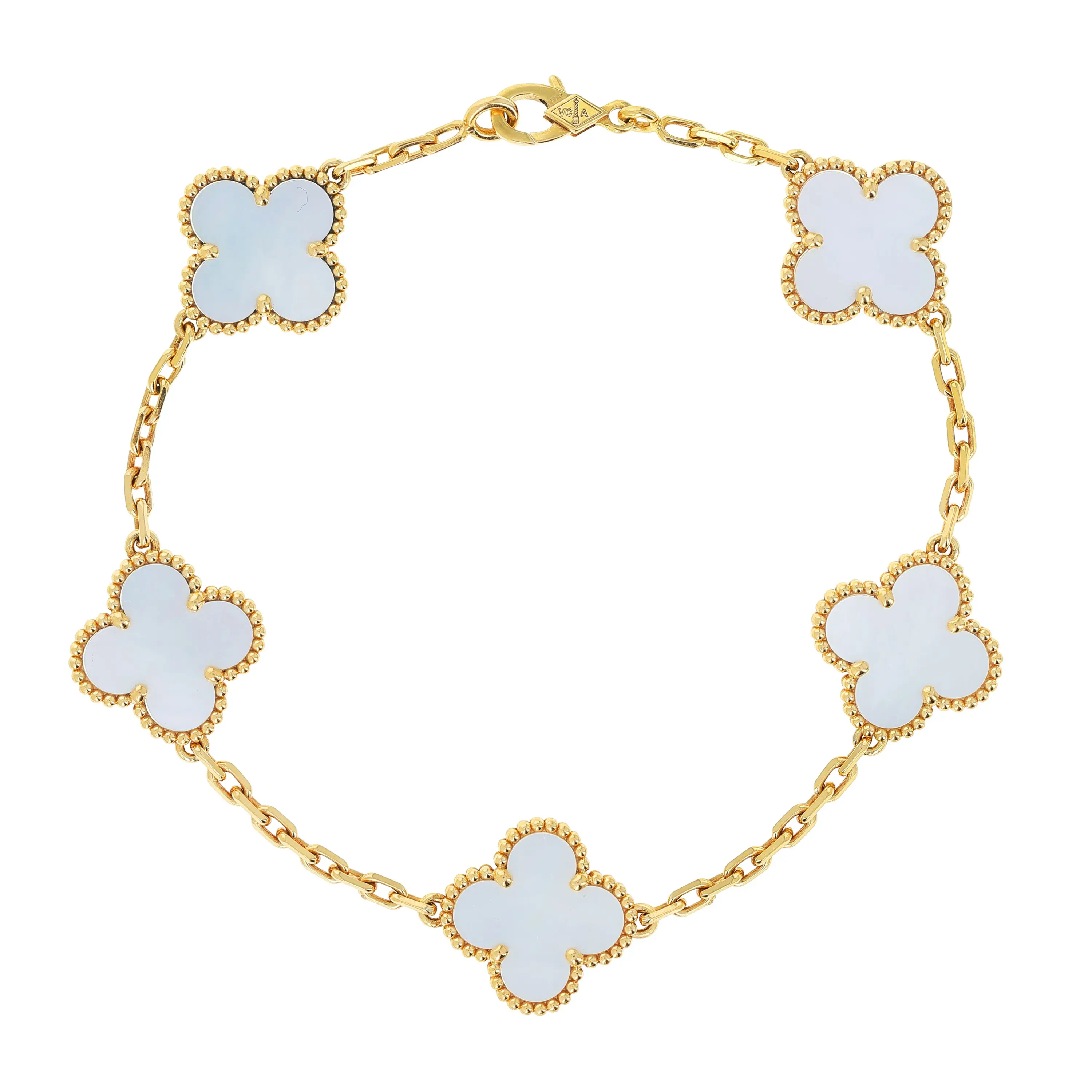 Pre-owned Van Cleef & Arpels Vintage Alhambra Bracelet