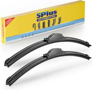 PLUS  Inch Windshield Wiper Blades  Pack(Pack Of ), AllSeason Performance Automotive Replacement Windshield Wiper Blades for My Car
