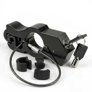 [Wheels & Wild]Portable Electric Bicycle Brake Handlebar Lock Universal Prevent Theft Handlebar Lock of Scooters and Motorcycles