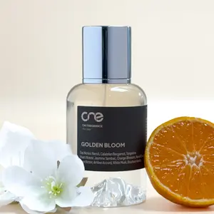 Golden Bloom by CN1 Fragrance Women Perfume EDP Floral Citrus Scent with Floral Bergamot & Citrus Musk Amber