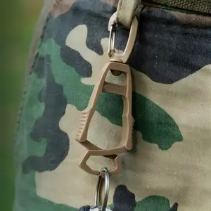 Multifunctional Anti-Loss Glove Clip, Portable Safety Hook, Carabiner for Leash, Ideal for Outdoor Work & Activities, Durable Design, Easy Installation