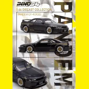 INNO64 1/64 PANDEM GT-R (BCNR33) BLACK