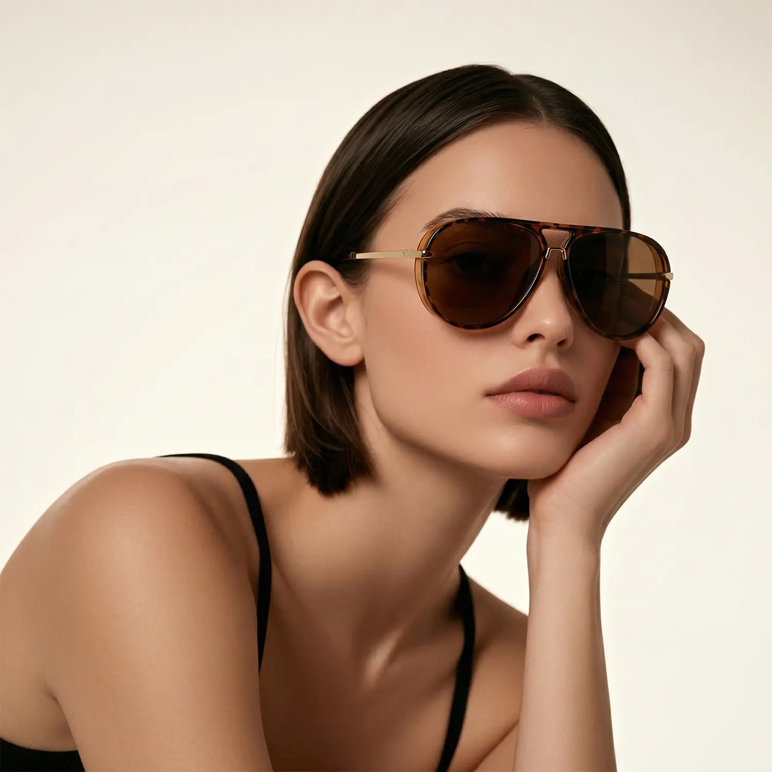 Oversized Aviator Sunglasses with Gradient Lenses for Women and Men,Trendy Casual Sunglasses for Travel Use, Fashion Accessories for Outdoor Activities Classic summerwins