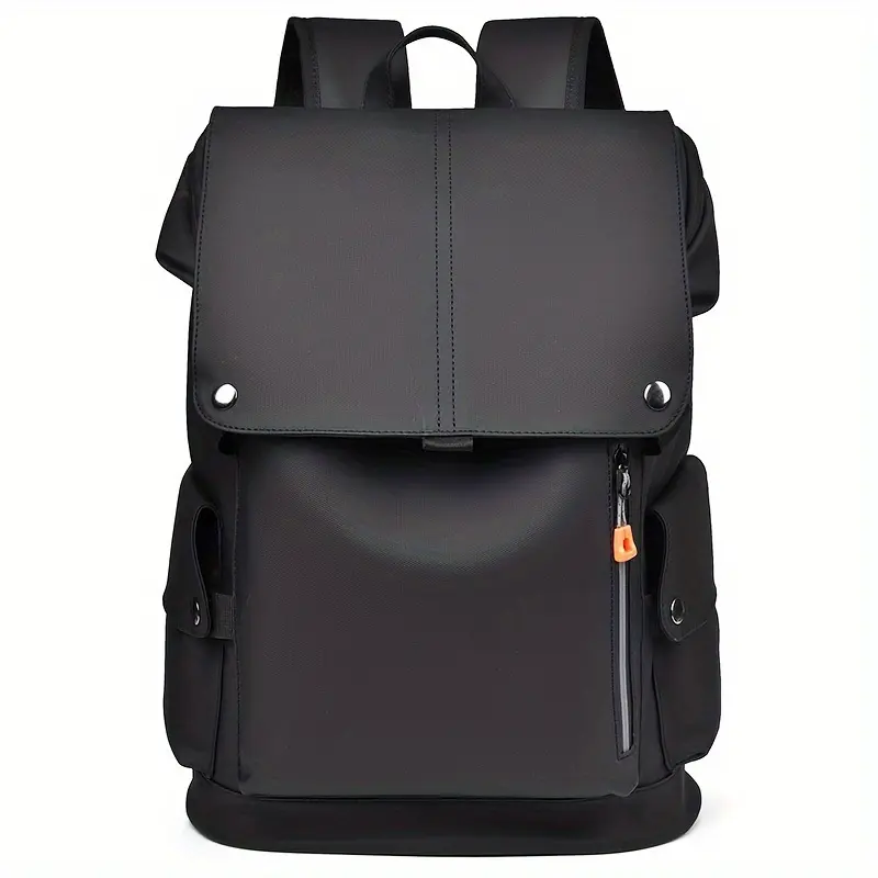 PU Leather Double-Shoulder Business Backpack Travel Computer Large Capacity for Men Bag Workwear Style Trendy Bag