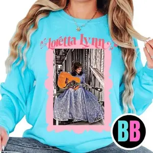 Loretta Lynn Vintage-inspired Sweatshirt - Retro Country Music Fashion For Women Sweater