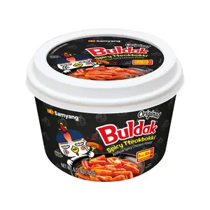 Buldak Pack of 6 Original Frozen Tteokbokki | Rice Cake