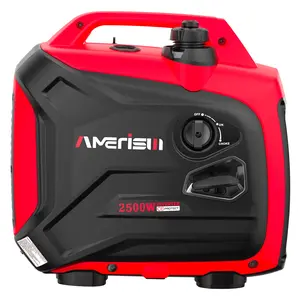 2500-Watt Gas Powered Portable Inverter Generator, Hurricane season, CO Sensor, Outdoor Generator, Super Quiet for Home Backup, Emergency, Camping, EPA Compliant 2025 Version(AM5020C), generators for house power